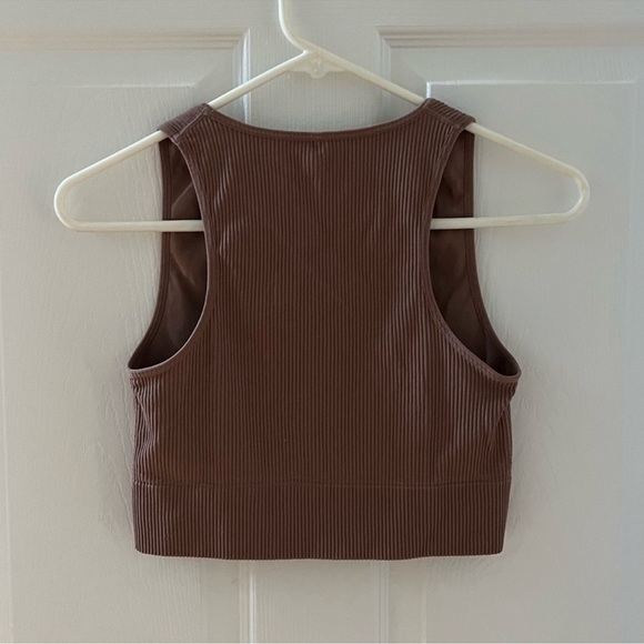 Garage Stella Seamless Plunge Tank Top V Neck - Picture 3 of 4